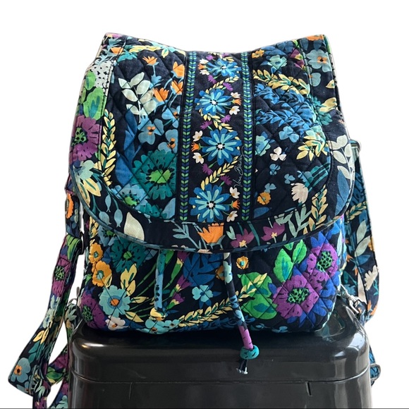 Vera Bradley Handbags - Vera Bradley Heather backpack tote|retired 2013 Heather print